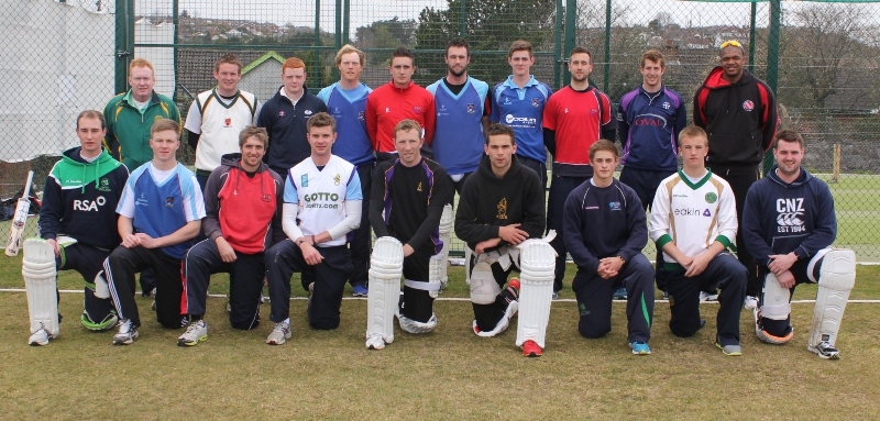 The extended Northern Knights squad before selection for their first match on the 6th May